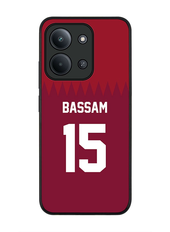 For Xiaomi Poco C85 4G Case,Slim fit Camera Protection, Shockproof Thin Phone cover  - Football - Qatar,  Bassam